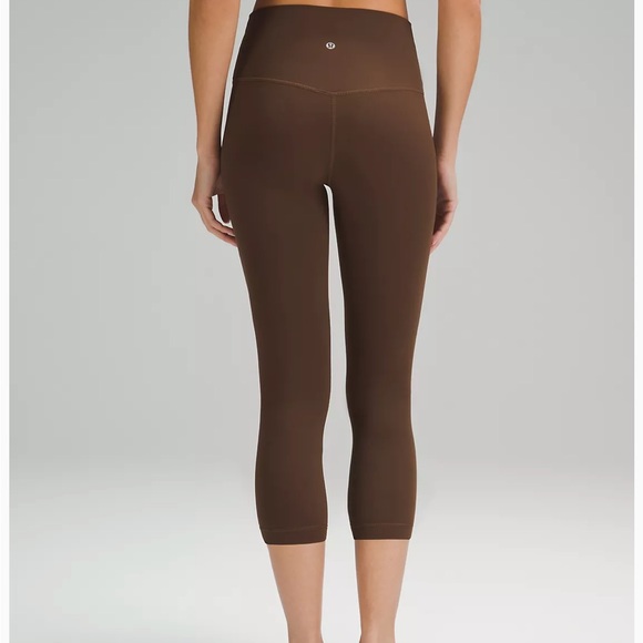 LULULEMON ALIGN HR CROP 21” JAVA - Picture 4 of 5